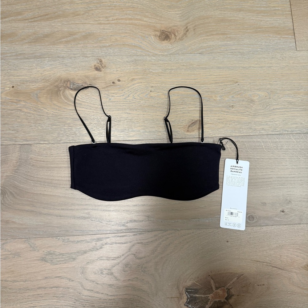 ALO Airbrush socialite bandeau with Removable Straps